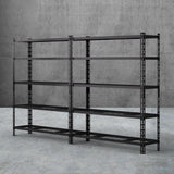 1.8MX2.4M Giantz Garage Shelving Warehouse Rack - Close-Up Angle