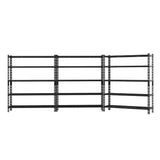 3 x 1.8M Giantz Garage Shelving Warehouse Rack - Side View
