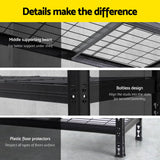 4 x 1.8M Giantz Garage Shelving Warehouse Rack - Rear View