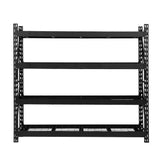 Giantz 4Mx2M Garage Shelving Warehouse Rack Pallet Racking Storage Shelve Black - Side View