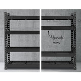 Giantz 4Mx2M Garage Shelving Warehouse Rack Pallet Racking Storage Shelve Black - Close-Up Angle