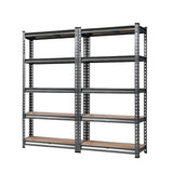 Giantz 2x1.5M Garage Shelving Warehouse Rack Storage Racking Storage Steel - Close-Up Angle