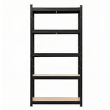 Giantz Garage Shelving 1.6X0.8m Warehouse Shelves Storage Rack Pallet Racking Black - Top-Down View