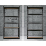 Giantz 5x1.8M Garage Shelving Warehouse Rack Pallet Racking Storage Shelve Black - 45-Degree Angle
