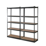Giantz 2x1.8M Garage Shelving Warehouse Rack Pallet Racking Storage Charcoal - Close-Up Angle