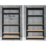 Giantz 2x1.8M Garage Shelving Warehouse Rack Pallet Racking Storage Shelf Black - 45-Degree Angle