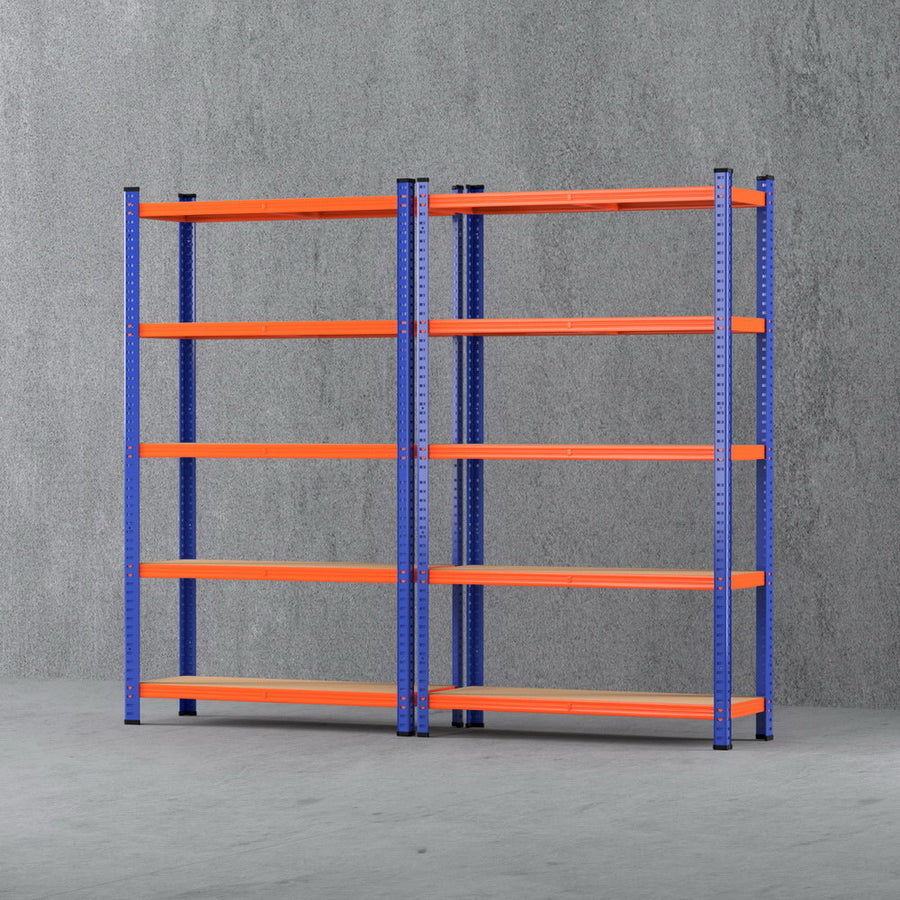 2 x 1.8M Giantz Garage Shelving Warehouse Rack, image 7