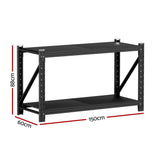 Giantz 1.5Mx0.9M Warehouse Shelving Garage Rack - Front View