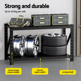 Giantz 1.5Mx0.9M Warehouse Shelving Garage Rack - Top-Down View