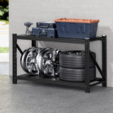 Giantz 1.5Mx0.9M Warehouse Shelving Garage Rack - Close-Up Angle