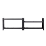 Giantz 2x 0.9M Garage Shelving Workbench Warehouse Rack - Side View