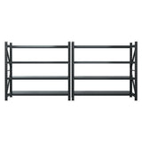 Giantz 4Mx1.8M Garage Shelving Warehouse Rack Black