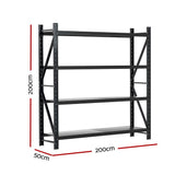 Giantz 2Mx2M Warehouse Shelving Garage Rack - Front View