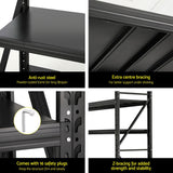 Giantz 2Mx2M Warehouse Shelving Garage Rack - Rear View