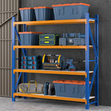 Giantz 2Mx2M Garage Shelving Warehouse Rack Pallet Racking Storage Shelf Blue - Close-Up Angle