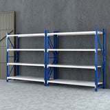 Giantz 4Mx2M Garage Shelving Warehouse Rack Blue - Close-Up Angle