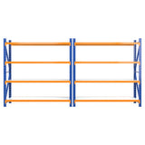 Giantz 4Mx2M Garage Shelving Warehouse Rack Orange - Side View