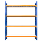 Giantz 2.4Mx2M Garage Shelving Warehouse Rack Pallet Racking Storage Shelf Blue, image 3