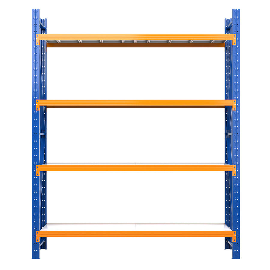 Giantz 2.4Mx2M Garage Shelving Warehouse Rack Pallet Racking Storage Shelf Blue, image 3