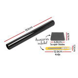 Giantz Window Tint Film Black Commercial Car Auto House Glass 152cm x 30m VLT 35% - Front View