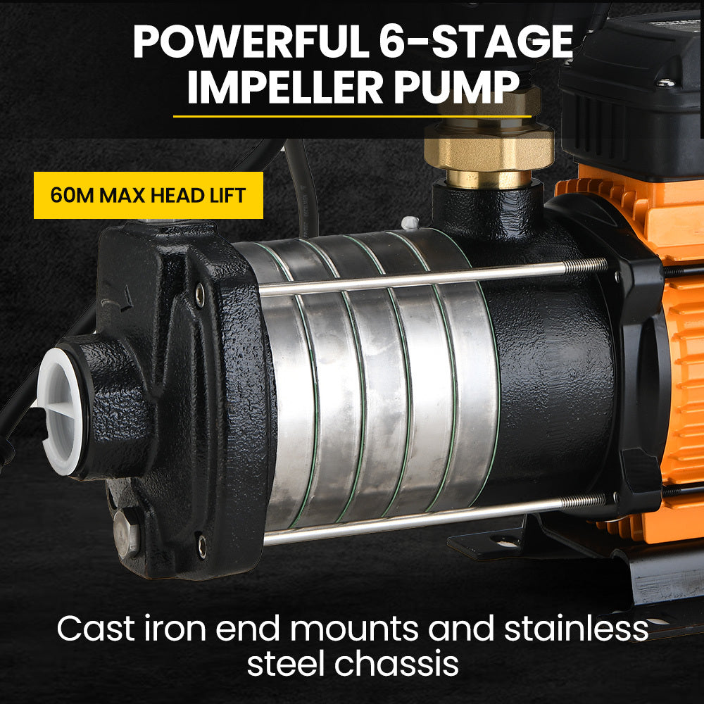 PROTEGE PT-MT6 2.16HP 6-Stage Water Pump with Controller
