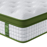 BedStory Double 30cm Hybrid Mattress Cooling Gel Memory Foam 5 Zone Pocket Spring Bed Temperature Regulating - Front View