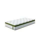 BedStory King Single 30cm Hybrid Mattress Cooling Gel Memory Foam 5 Zone Pocket Spring Bed Temperature Regulating - Front View