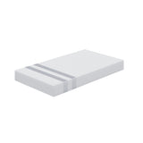 BedStory King Single Memory Foam Mattress 20cm Cooling Gel Foam Mattress in a Box Medium Soft Feel - Front View