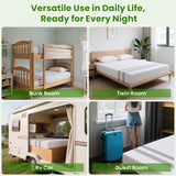 BedStory Queen Memory Foam Mattress 20cm Cooling Gel Foam Mattress in a Box Medium Soft Feel - 45-Degree Angle