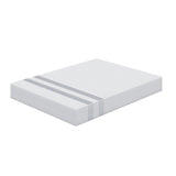 BedStory Queen Memory Foam Mattress 25cm Cooling Gel Foam Mattress in a Box Medium Feel - Front View