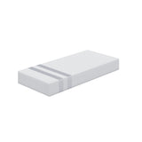 BedStory Single Memory Foam Mattress 25cm Cooling Gel Foam Mattress in a Box Medium Feel - Front View