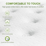 BedStory 34cm Single Latex Hybrid Mattress Medium Firm - 5 Zone Pocket Spring Bed for Pressure Relief Motion Isolation