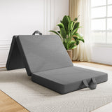 BedStory Folding Mattress Small Single Trifold Mattress Firm Support Foam Washable Cover 15cm - 45-Degree Angle