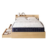RoomSense Queen Firm Mattress 26cm Bundle with Storage Bed Frame - Front View