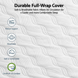 RoomSense Single Firm Mattress 26cm Bundle with Storage Bed Frame - Close-Up Angle