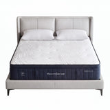 RoomSense Queen 34cm Medium Soft Gel Mattress Bundle with 2 Cooling Pillows - Front View