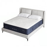 RoomSense Queen 34cm Medium Soft Gel Mattress Bundle with 2 Cooling Pillows - Top-Down View