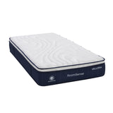 RoomSense Queen Mattress , 30cm Medium Firm Hybrid Mattress with Latex Lumbar Support for Back Pain Relief , Pocket Spring Mattress Queen Size in a Box - Top-Down View