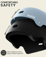 OutdoorMaster Youth & Kids Bike Helmet - Adjustable Multi-Sports Skateboard Helmet with Removable Liners for Balance Bike, Kids Scooter, One Wheel Hoverboard,Graffiti-style helmet-Dinoverse Madness-Small - Front View