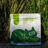 PurrHaven Bamboo Clumping Cat & Kitty Litter, 7.5kg (3 Pack),Dust Free,Natural Flusable,Easy to Clean,Odour Neutraliser,Rapid Liquid Absorption,Non-Toxic Formula - Rear View