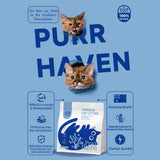 PurrHaven Tapioca Clumping Cat & Kitty Litter, 7.5kg (3 Pack),Dust Free,Easy to Clean,Odour Neutraliser,Rapid Liquid Absorption,Non-Toxic Formula - Extra Image