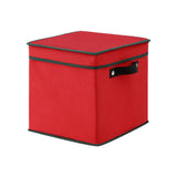 Holiday Ornament Organizer Box with 64 Compartments ? Jingle Jollys Baubles Keeper - Side View