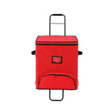Jingle Jollys Christmas Baubles Storage Cart Roller 125 Dividers - Side View