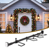 Jingle Jollys Christmas Garland Hook Hanger Wreath Fits 85-125CM Door No Drill - Low Angle