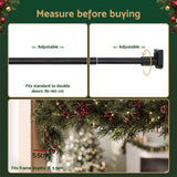 Jingle Jollys Christmas Garland Hook Wreath Hanger Fits 85-160CM Door No Drill