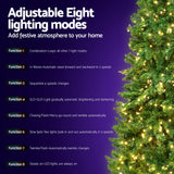 Jingle Jollys Christmas Tree 1.8m LED Xmas Tree Decorations 874 Tips - 45-Degree Angle