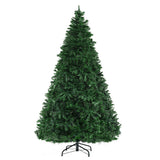 Jingle Jollys Christmas Tree 2.1m Xmas Tree Decoration 8 Light Mode Multi Colour - Side View
