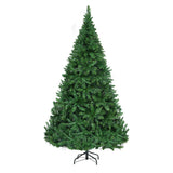 Jingle Jollys Christmas Tree 2.7m Xmas Tree Decorations 1800 LEDs 1831 Tips 8 Light Modes - Side View
