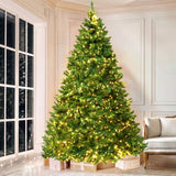 Jingle Jollys Christmas Tree 2.7m Xmas Tree Decorations 1800 LEDs 1831 Tips 8 Light Modes - Extra Image