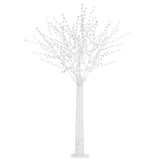2.1M Christmas Tree 780 LED Lights Cherry Blossom Trees Jingle Jollys - Side View